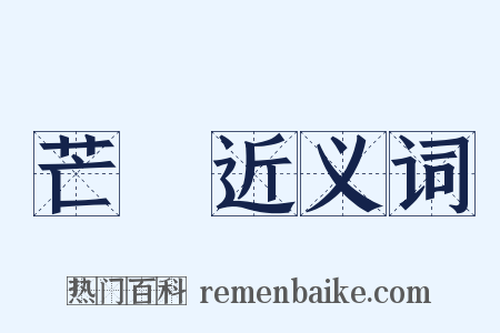 芒鞵近义词是什么意思的图片